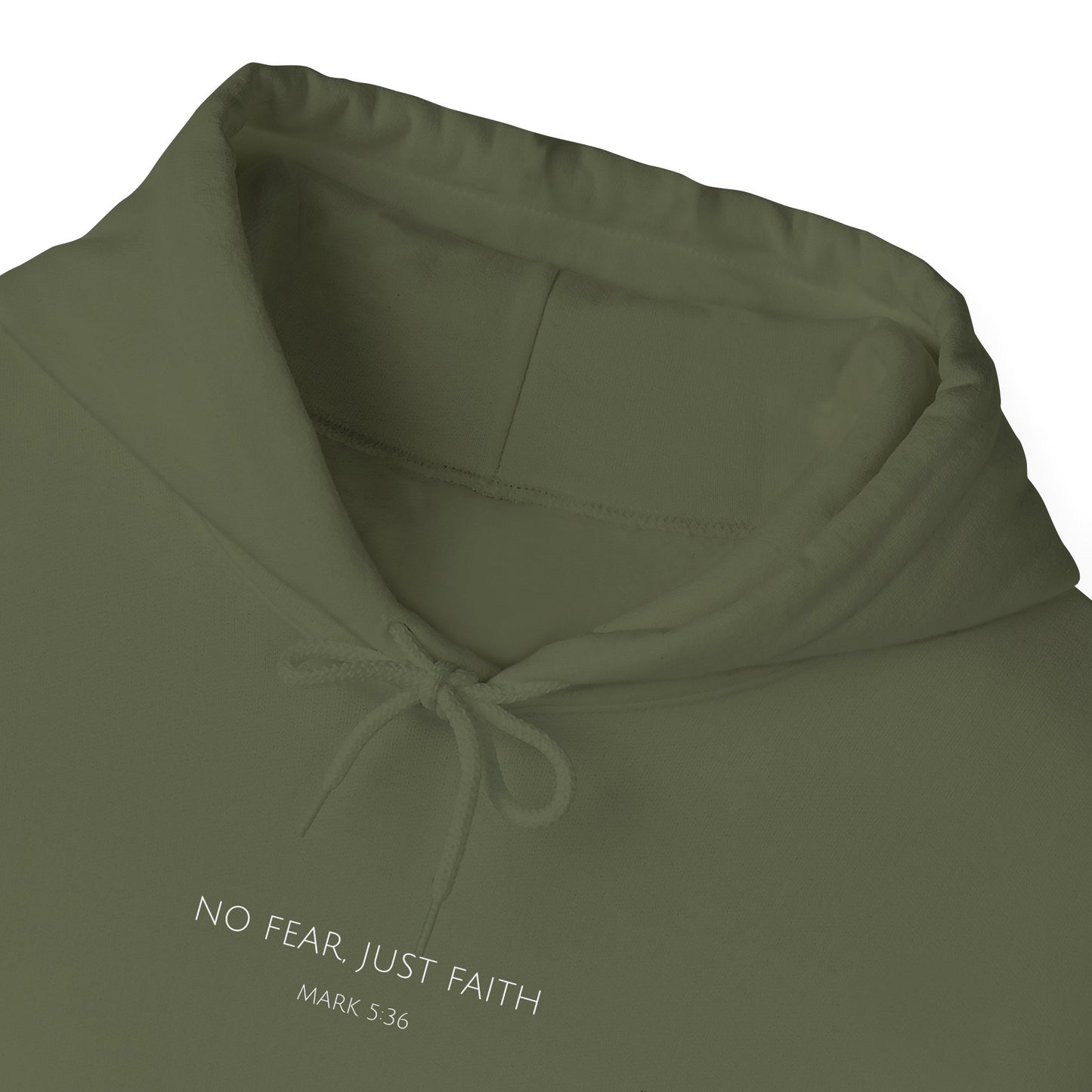 No Fear, Just Faith | Christian Hoodie