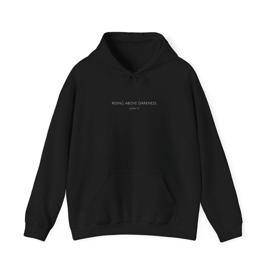 Rising Above Darkness John 1:5 | Christian Hoodie