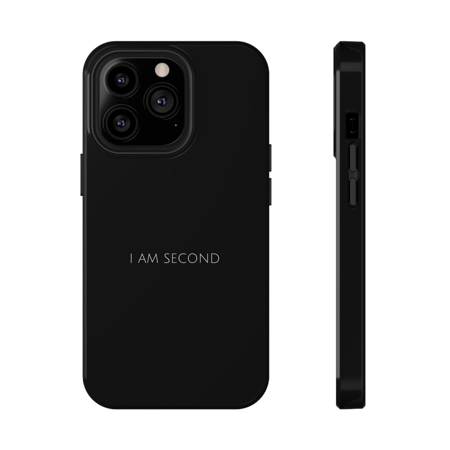 "I Am Second" Christian Phone Case | Compatible With iPhone & Samsung Galaxy Devices