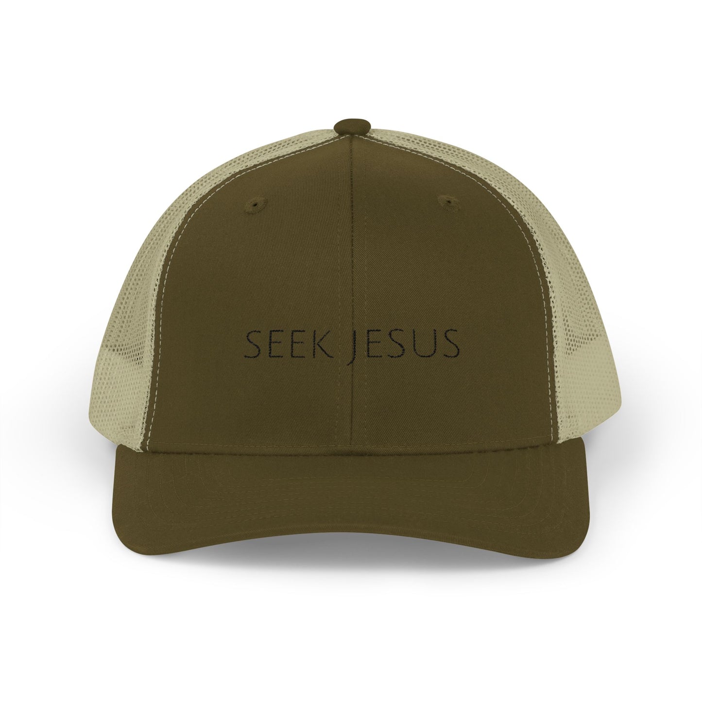 Seek Jesus | Christian Trucker Hat