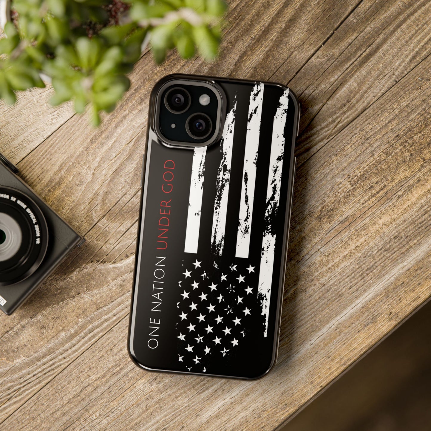 "One Nation Under God" Christian Phone Case | Compatible With iPhone & Samsung Galaxy Devices