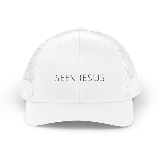 Seek Jesus | Christian Trucker Hat