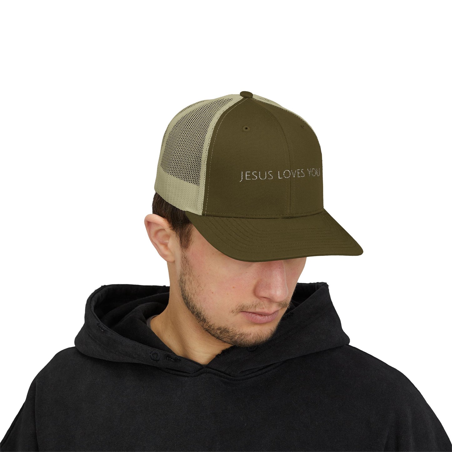 Jesus Loves You | Christian Trucker Hat