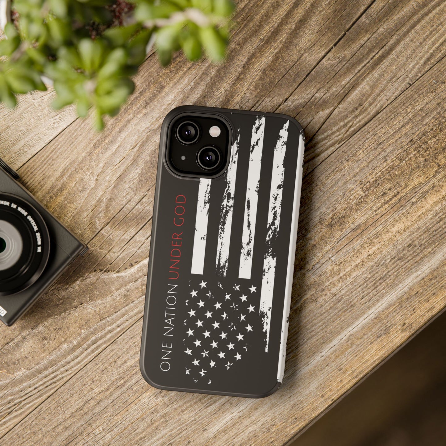 "One Nation Under God" Christian Phone Case | Compatible With iPhone & Samsung Galaxy Devices