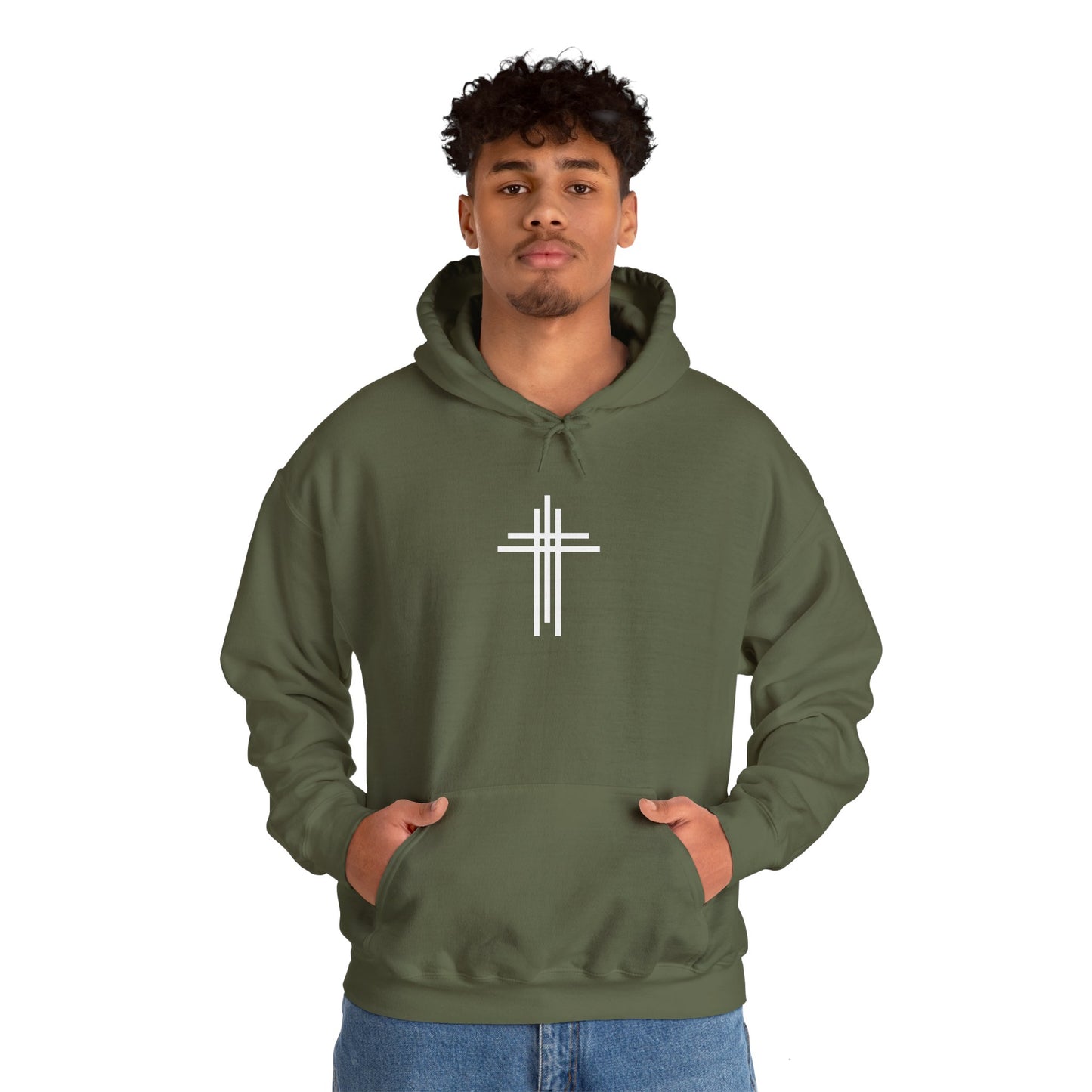 Amen Place Large Logo | Christian Hoodie