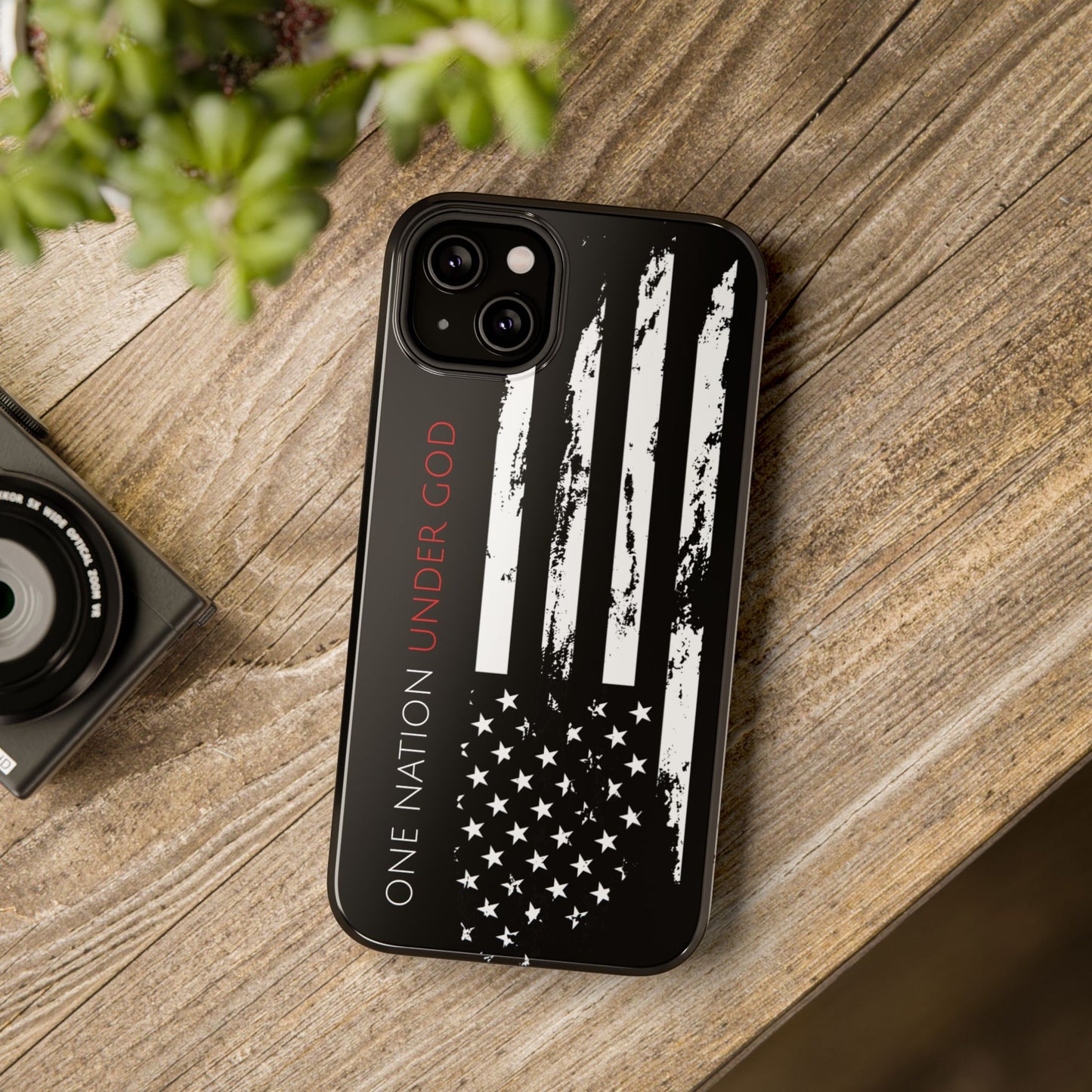 "One Nation Under God" Christian Phone Case | Compatible With iPhone & Samsung Galaxy Devices