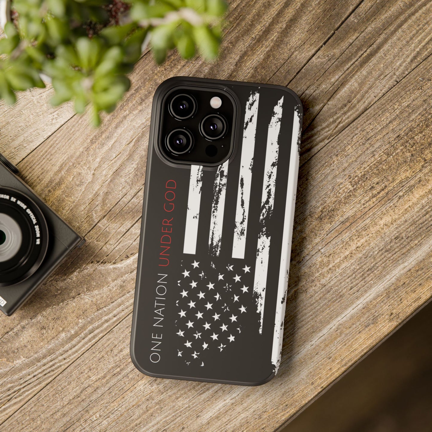 "One Nation Under God" Christian Phone Case | Compatible With iPhone & Samsung Galaxy Devices