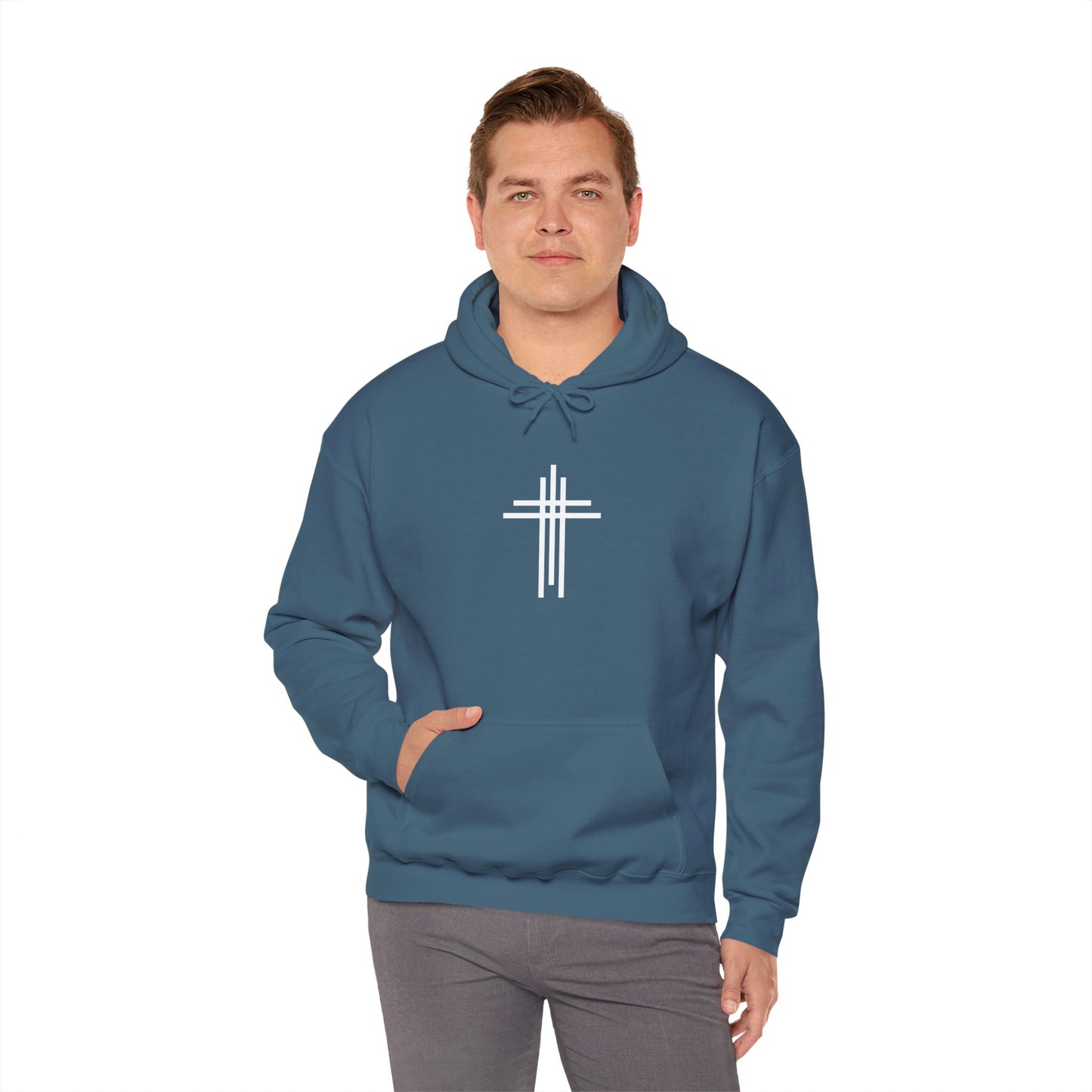 Amen Place Large Logo | Christian Hoodie