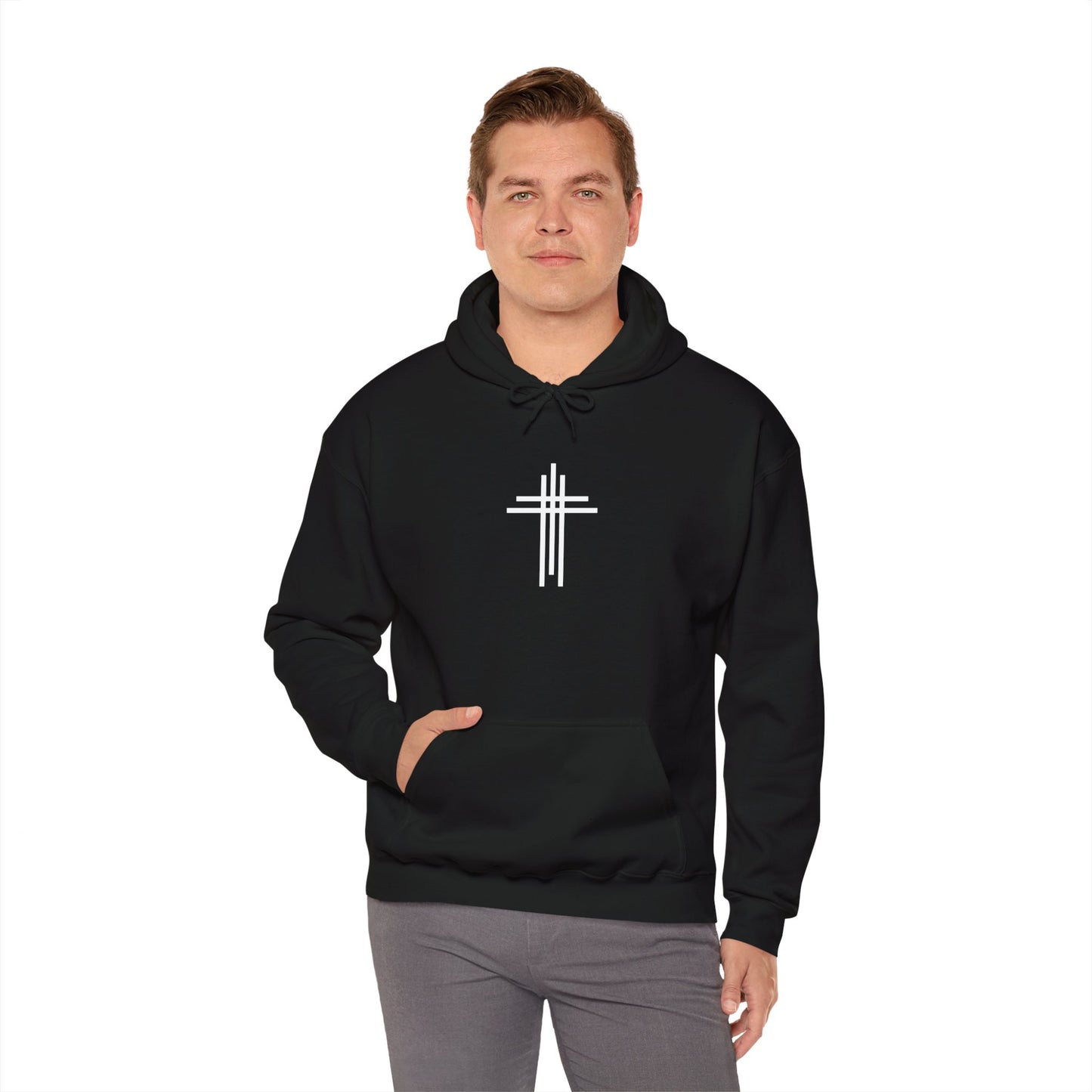 Amen Place Large Logo | Christian Hoodie