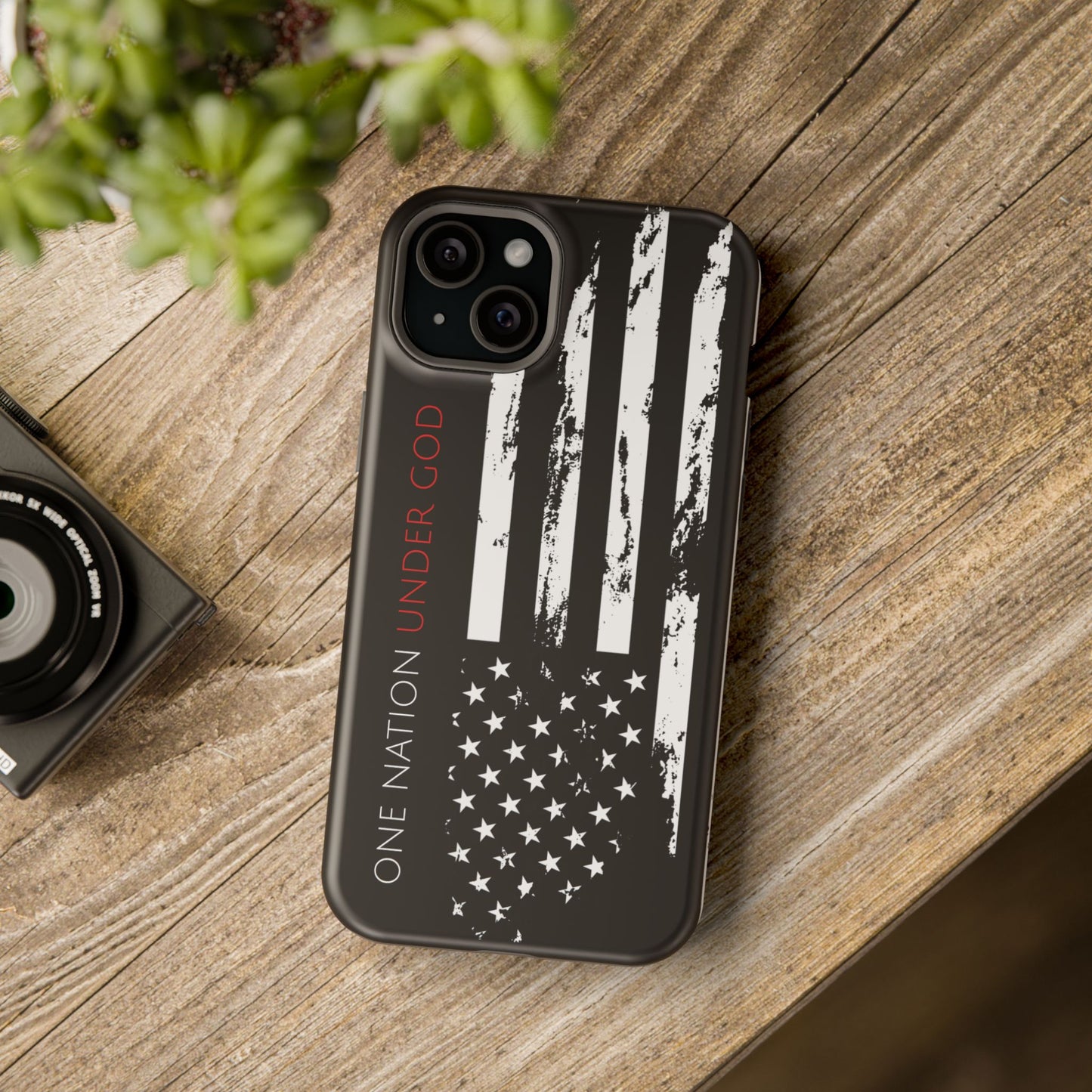 "One Nation Under God" Christian Phone Case | Compatible With iPhone & Samsung Galaxy Devices