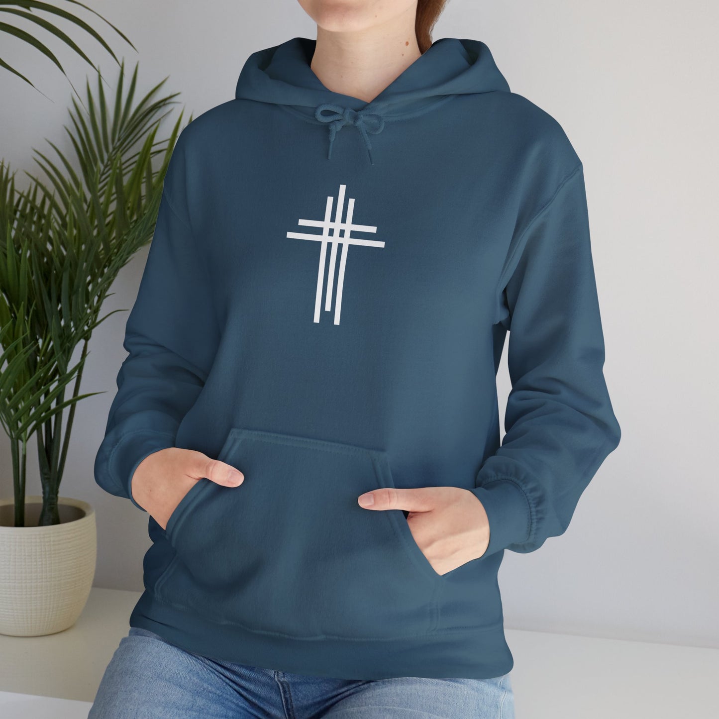 Amen Place Large Logo | Christian Hoodie