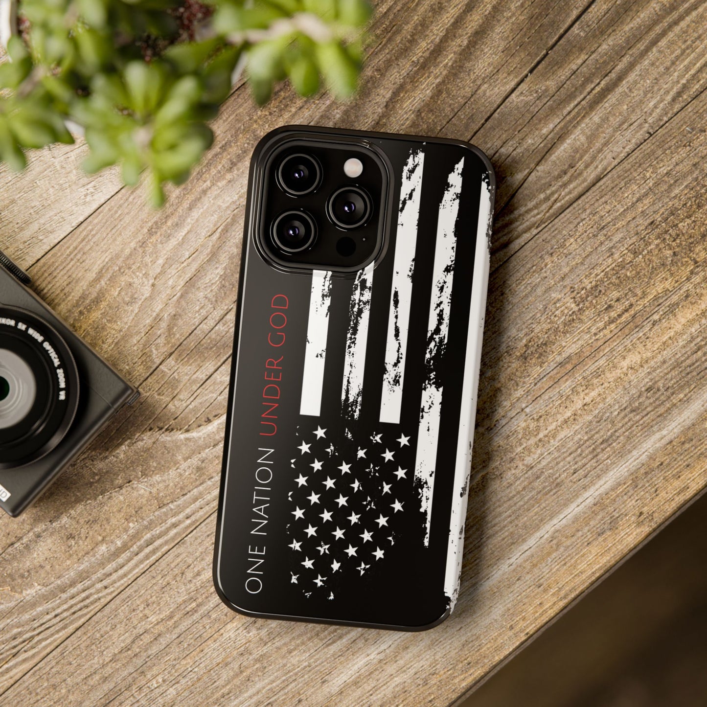 "One Nation Under God" Christian Phone Case | Compatible With iPhone & Samsung Galaxy Devices