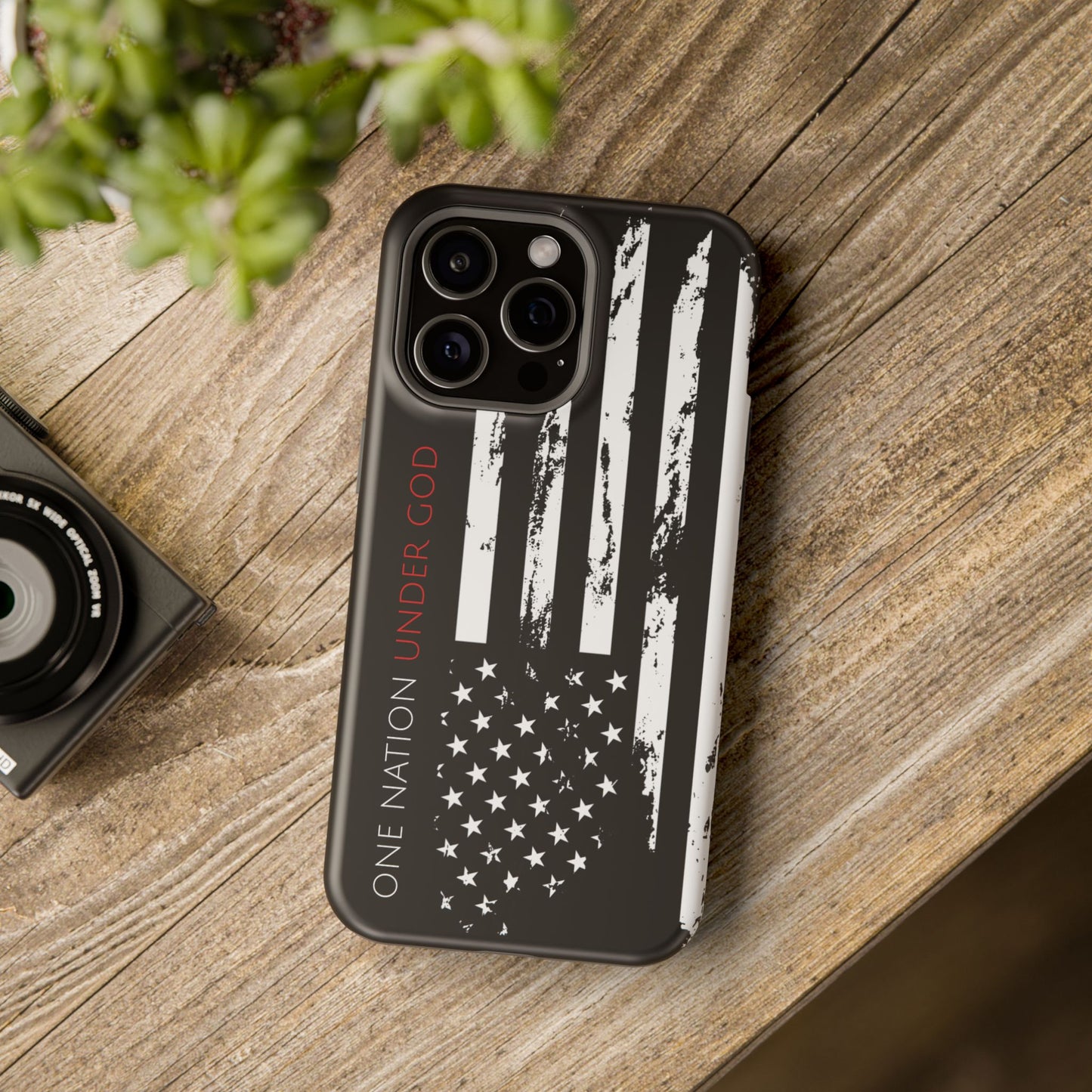 "One Nation Under God" Christian Phone Case | Compatible With iPhone & Samsung Galaxy Devices