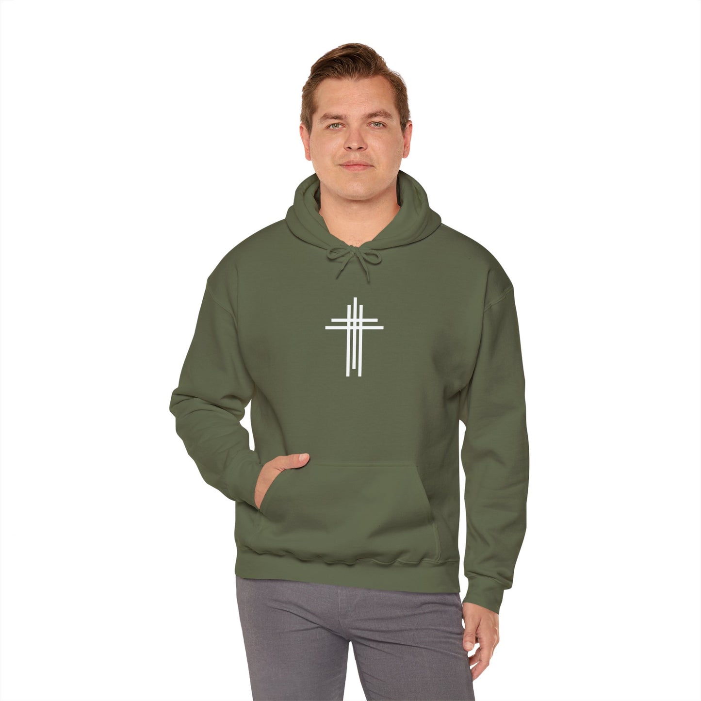 Amen Place Large Logo | Christian Hoodie