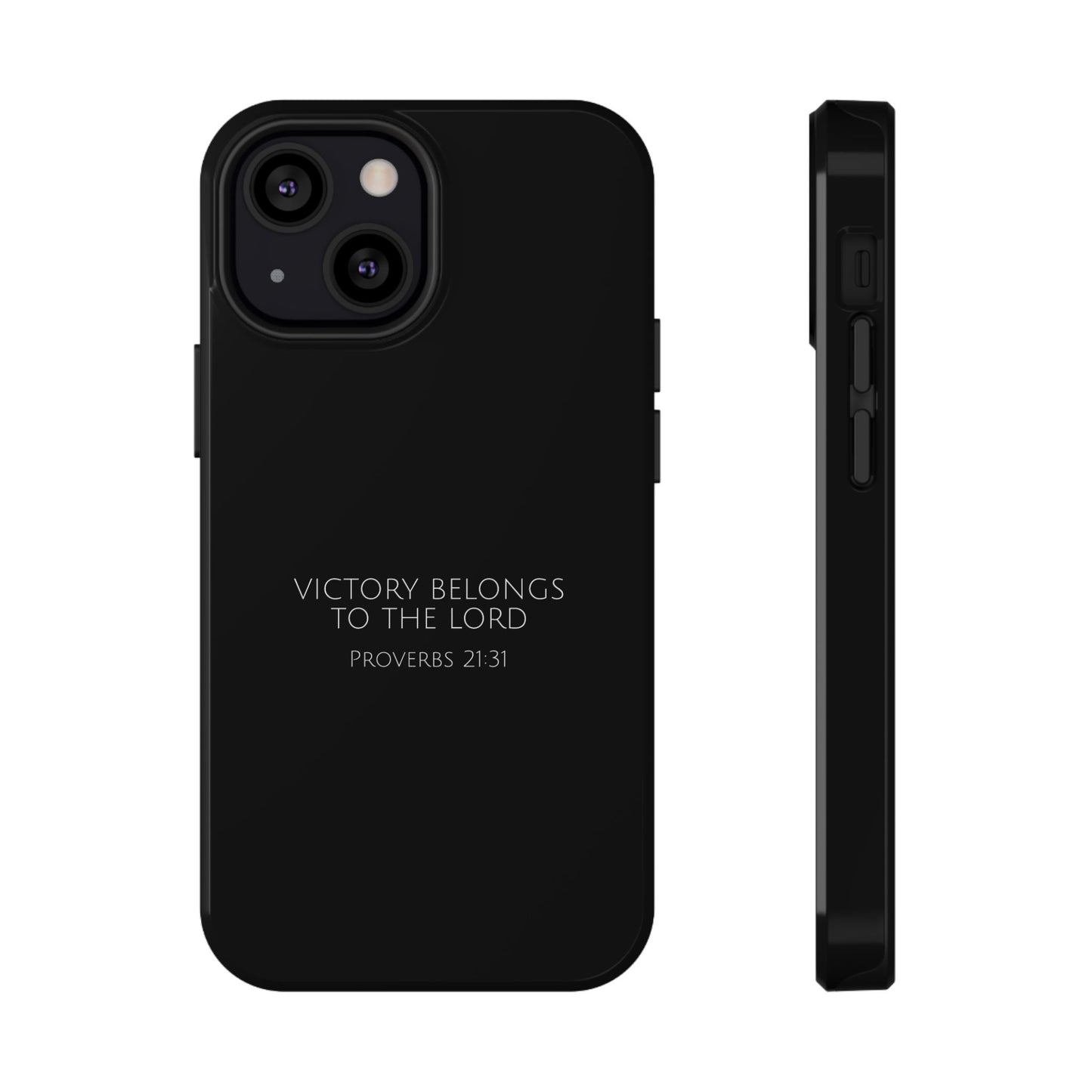 "Victory Belongs To The Lord" Christian Phone Case | Compatible With iPhone & Samsung Galaxy Devices