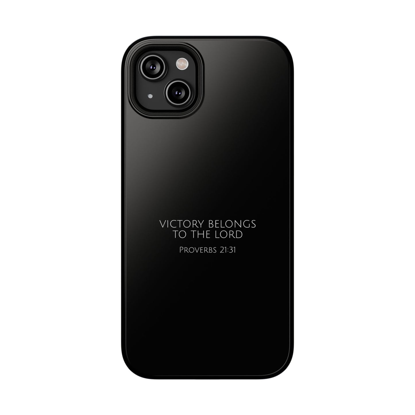 "Victory Belongs To The Lord" Christian Phone Case | Compatible With iPhone & Samsung Galaxy Devices